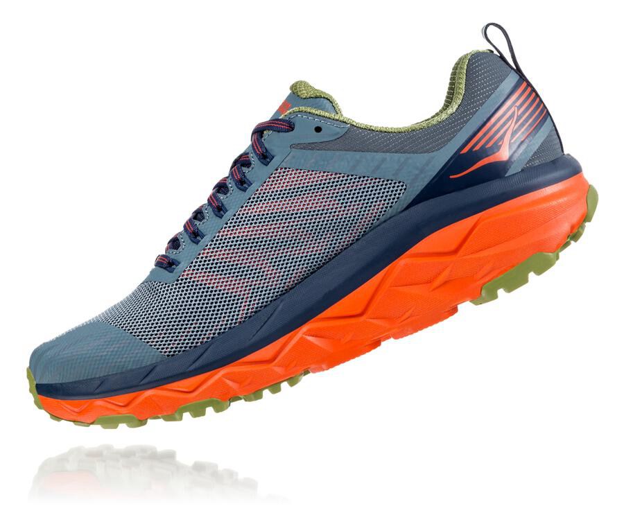 Hoka Australia One One Challenger ATR 5 - Mens Trail Shoes Navy - YUALQ-9145